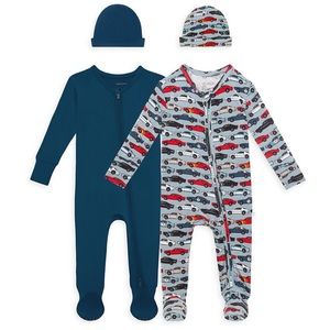 Posh Peanut footie zipper pajamas